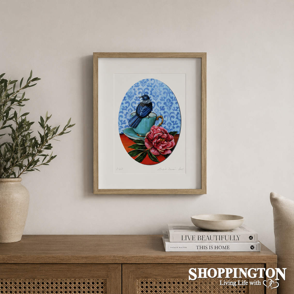 Angie Dennis - Framed Print - Nest