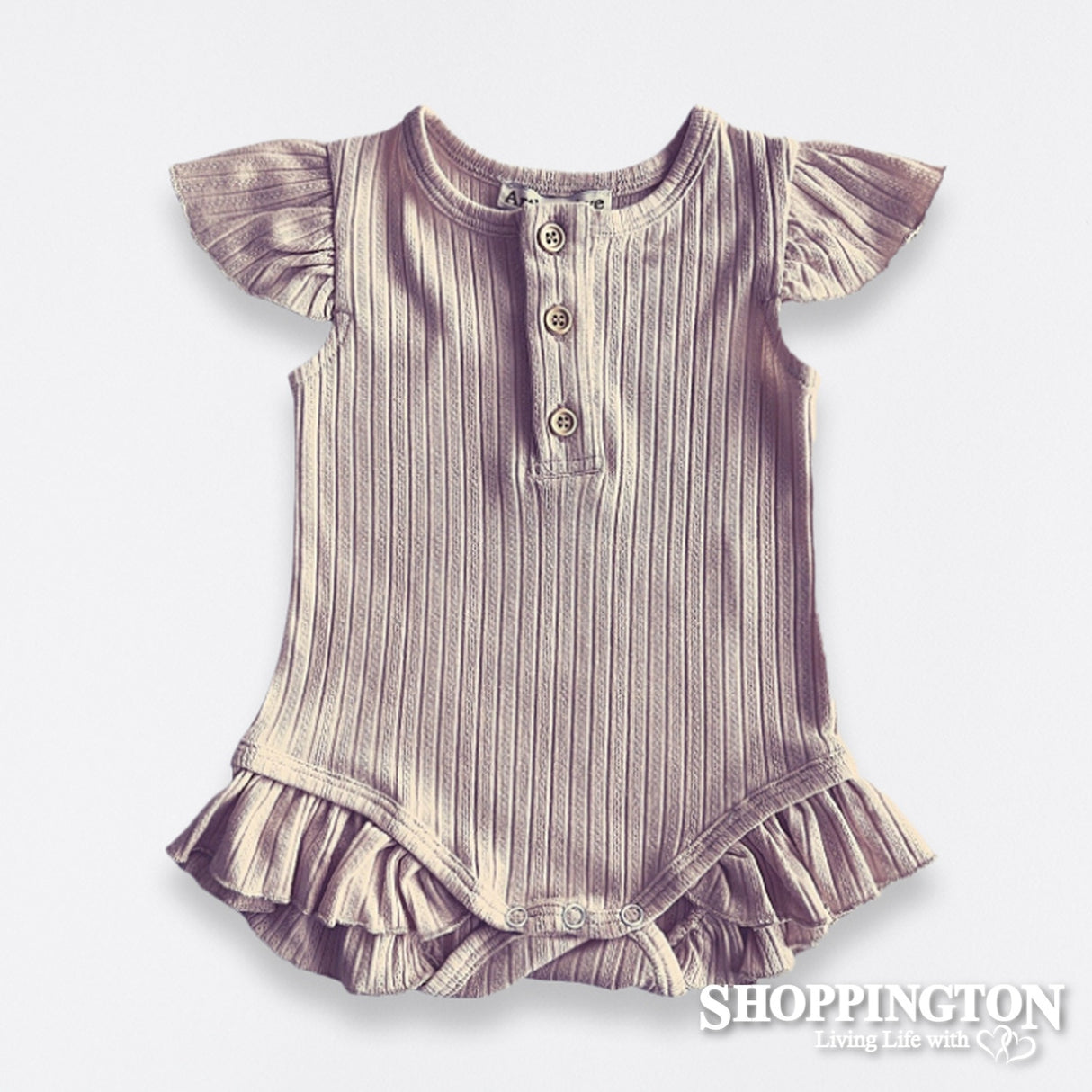 Arthur Avenue - Tea Rose Basic Onesie