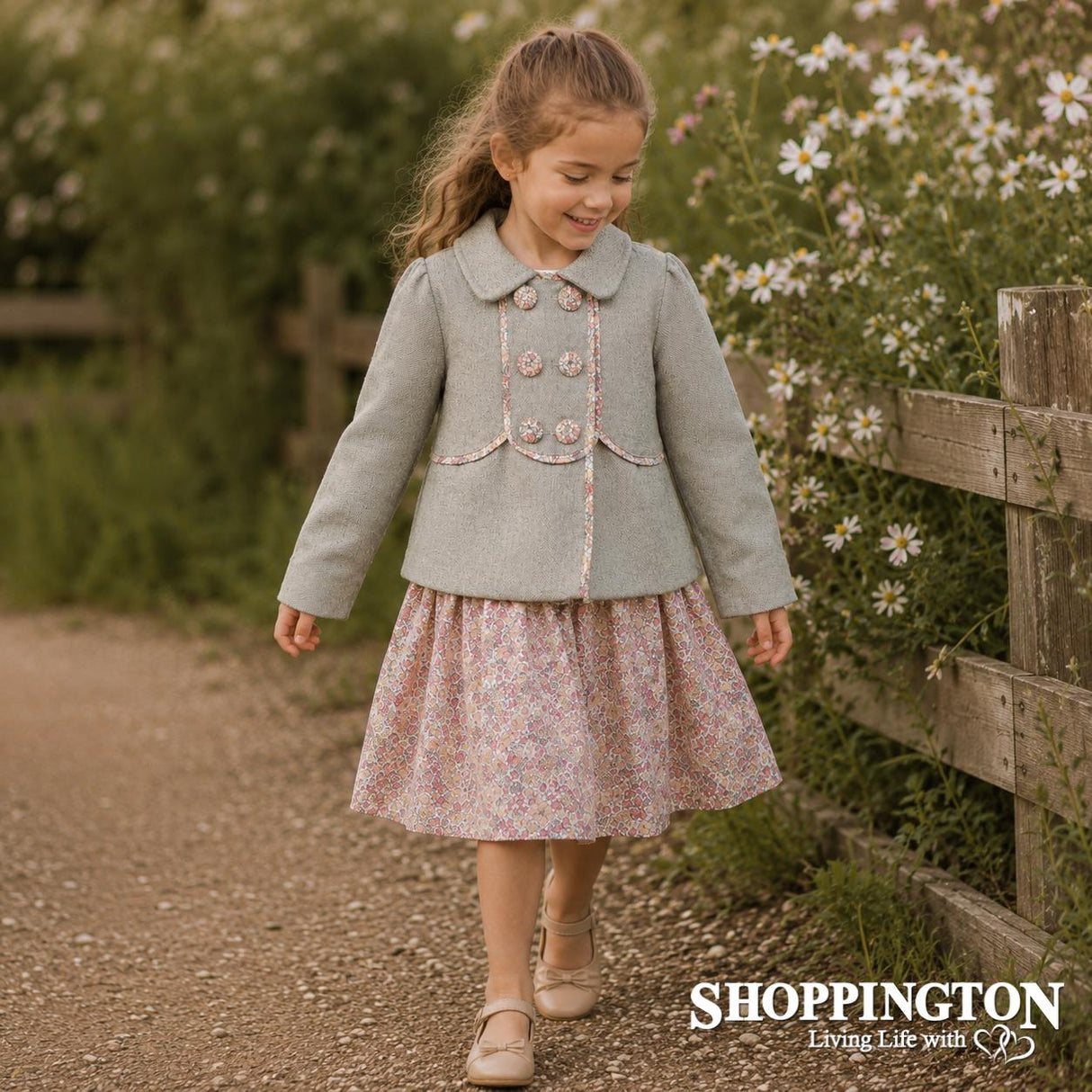 Arthur Avenue - Vine Rose Floral Coat