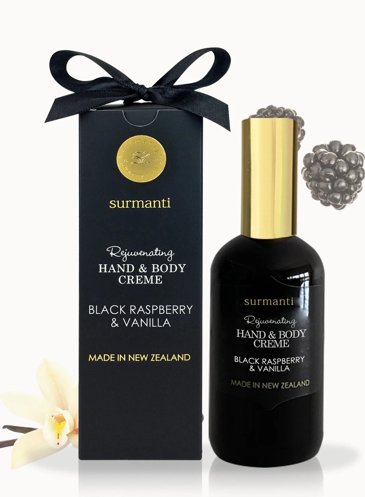 Surmanti Black Raspberry & Vanilla Hand & Body Creme
