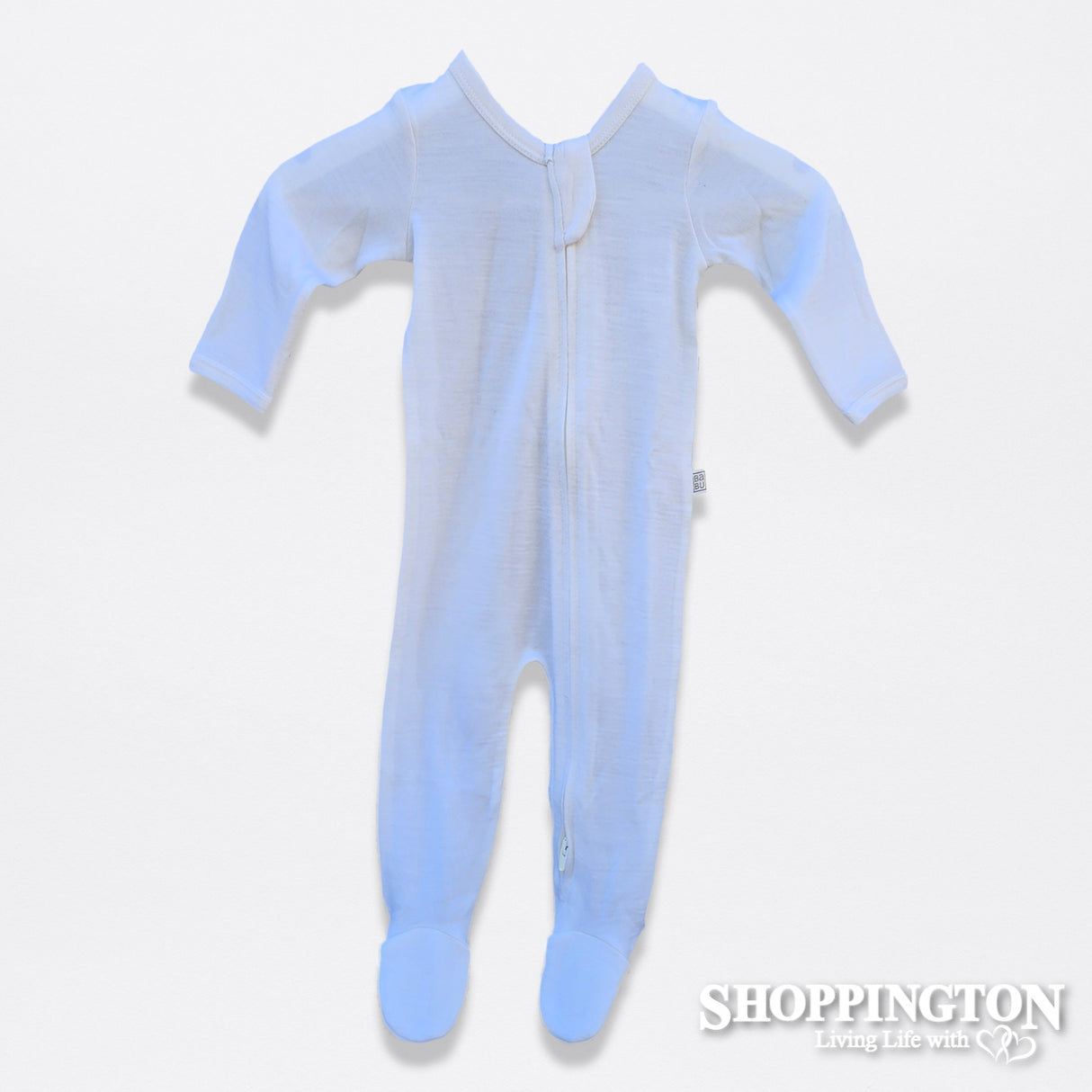 Babu - Merino Footed Onesie Cream