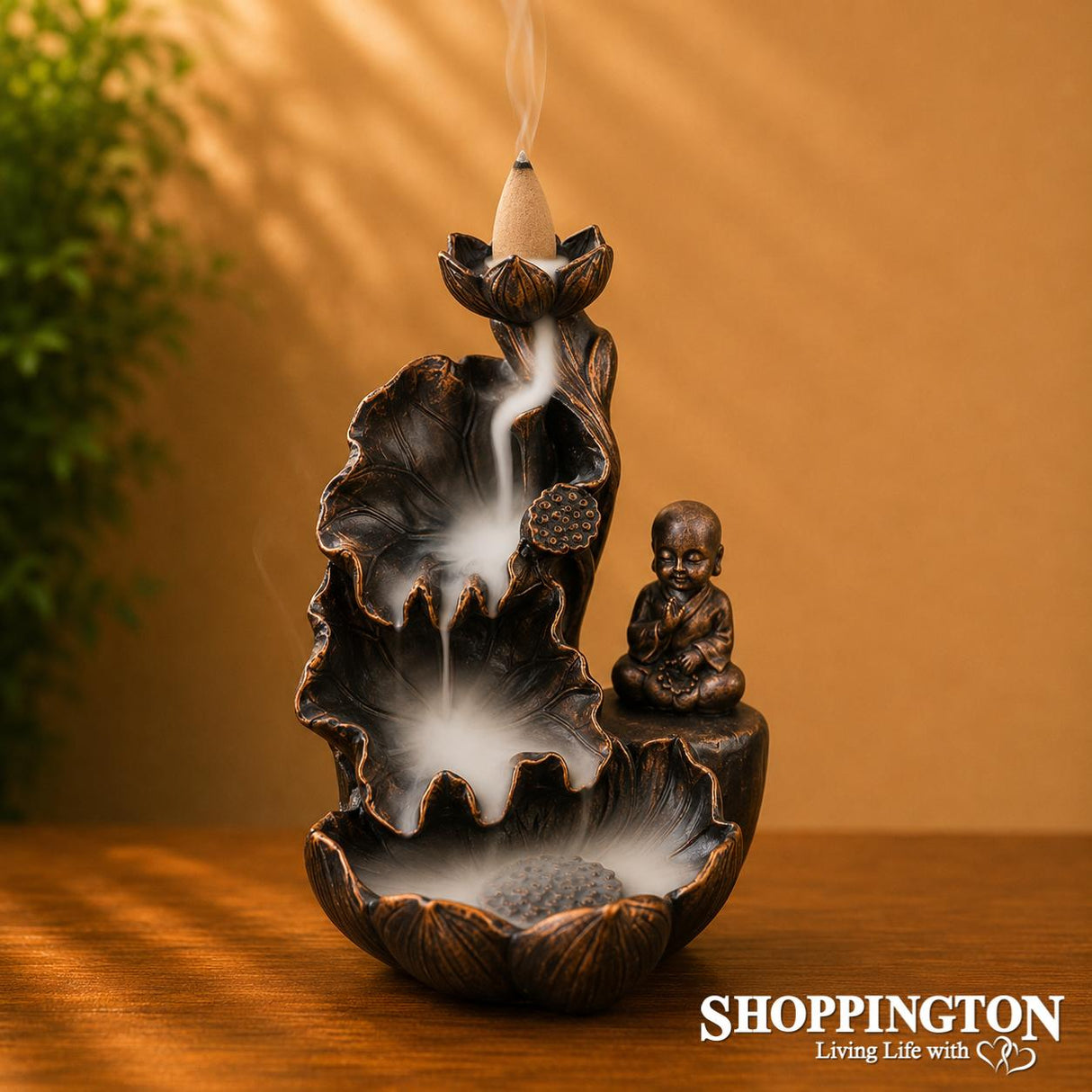 Backflow Burner - Lotus Buddha