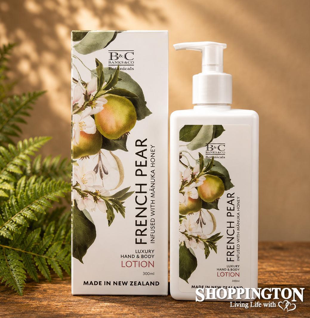 Banks & Co / French Pear Hand Lotion - 300ml Pump