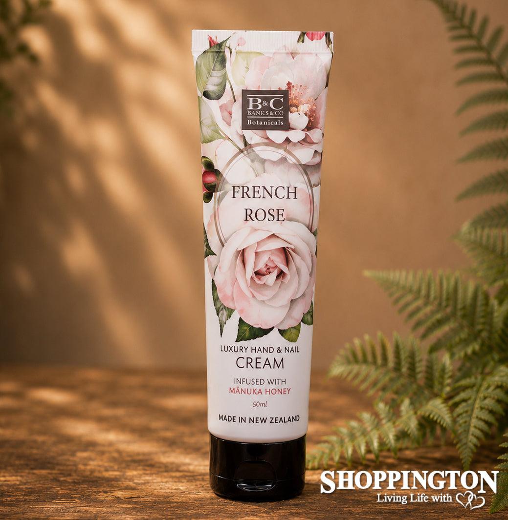 Banks & Co / French Rose Hand & Nail Cream