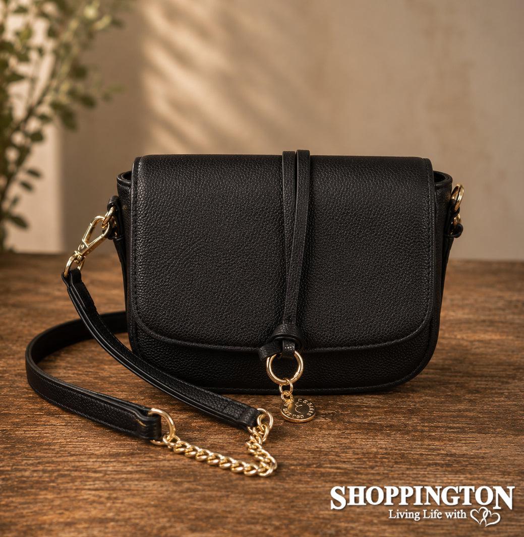 Black Caviar Handbag - Gigi Black