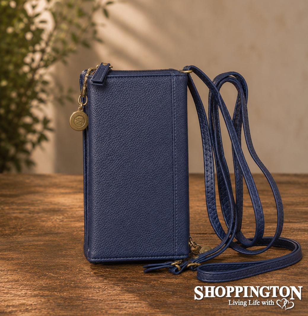 Black Caviar Roxie Handbag - Navy