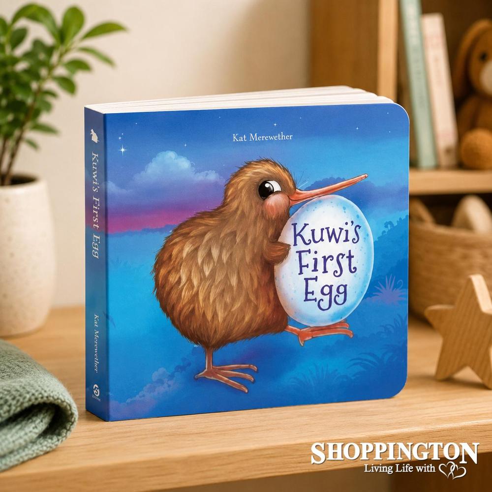 Board Book - Kuwi's First Egg - Kuwi the Kiwi