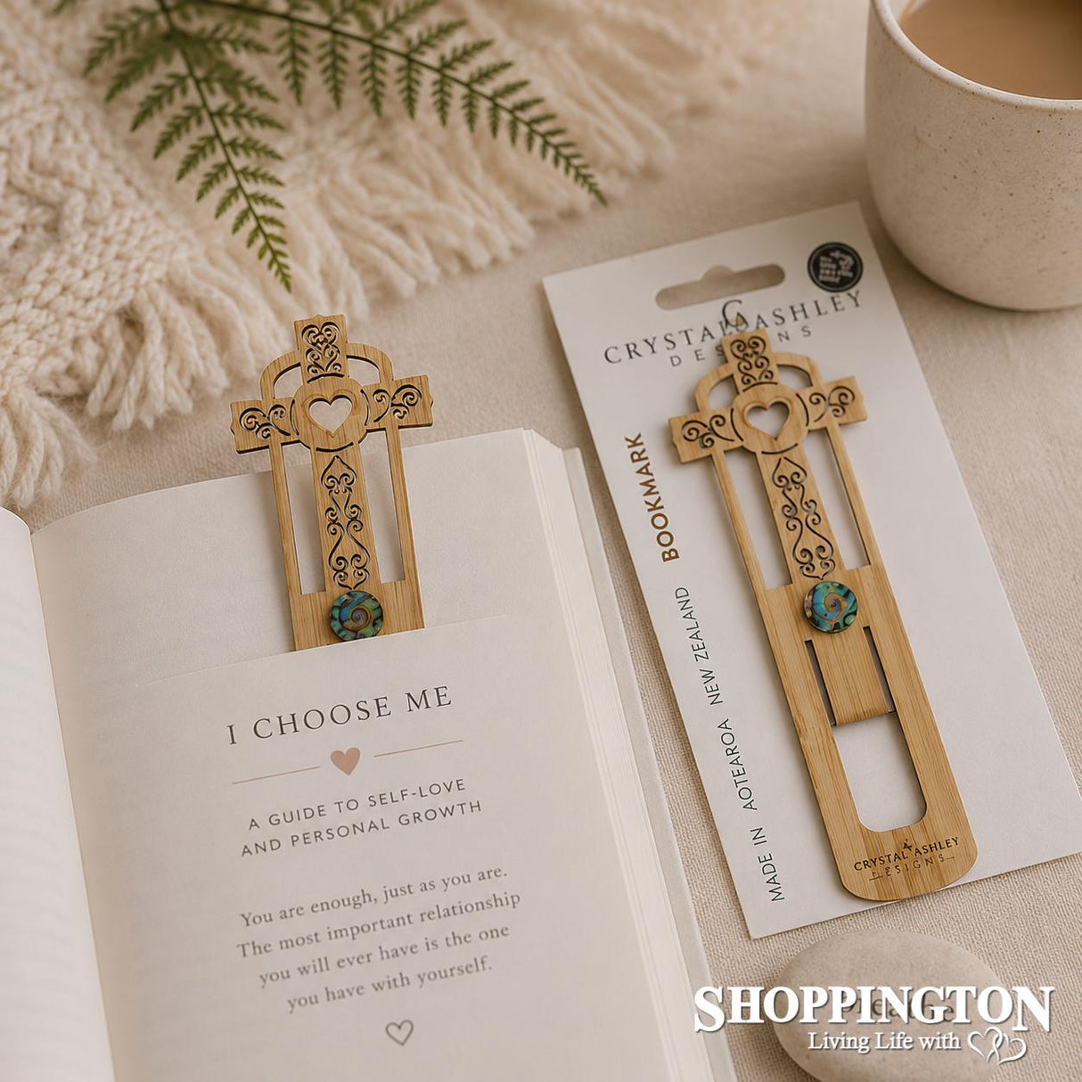 Bookmark - Koru Cross