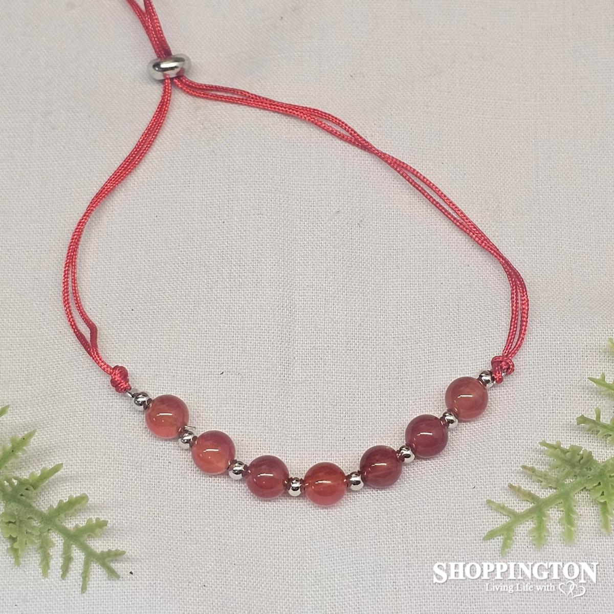 Bracelet - Carnelian Gemstone