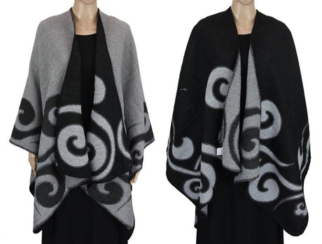 Cape - Curl Design Black