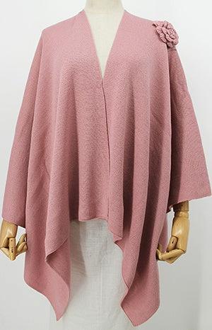 Cape - Rose Shoulder - Black