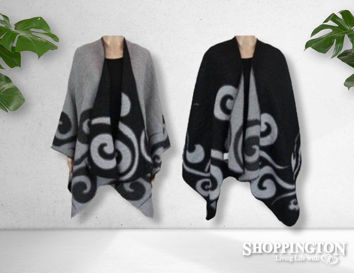 Cape - Curl Design Black