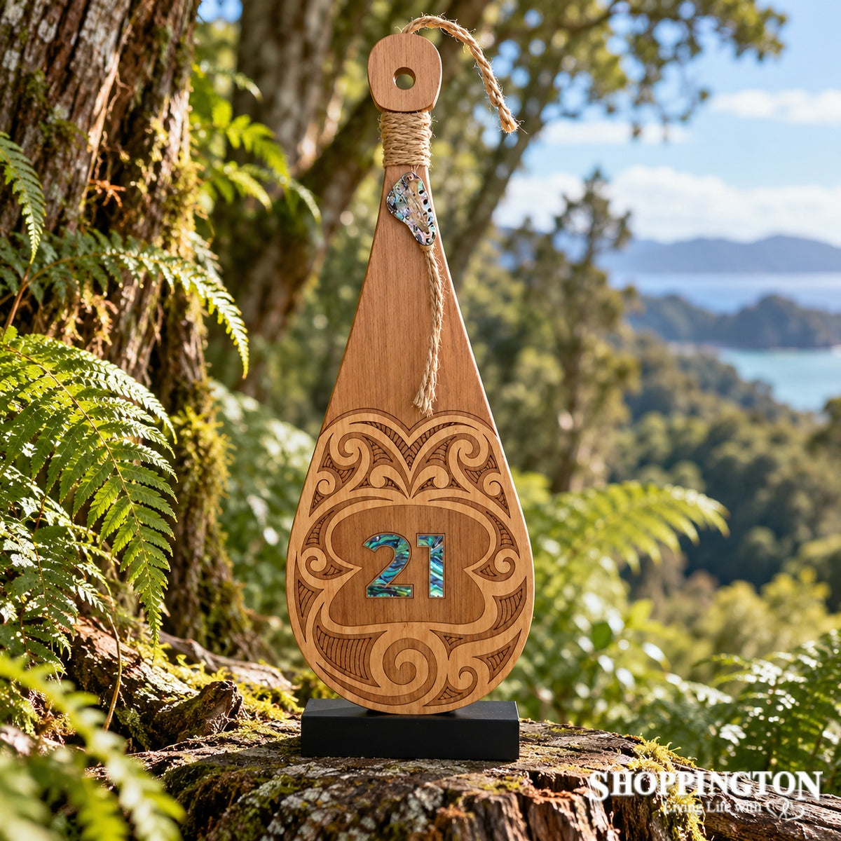 100% NZ Made 21st Celebration Patu