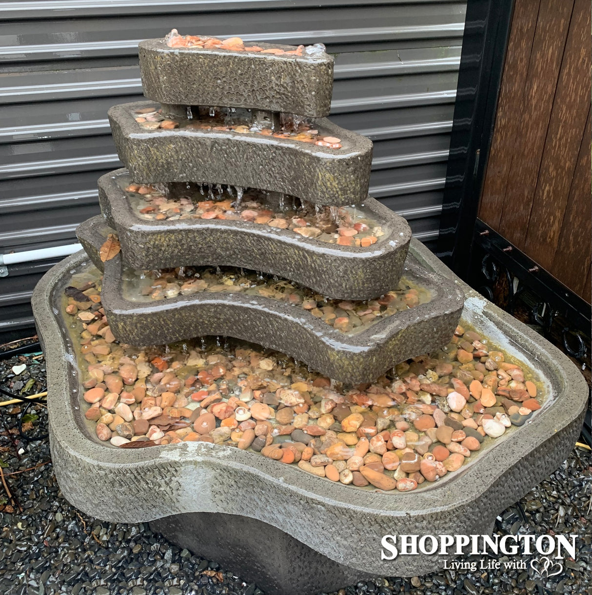 Cascading Platters Water Feature 100cm x 90cm