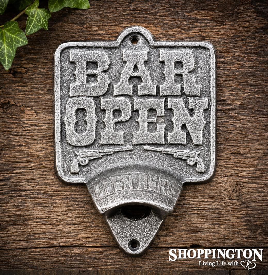 Cast Iron Bar Open Bottle Opener