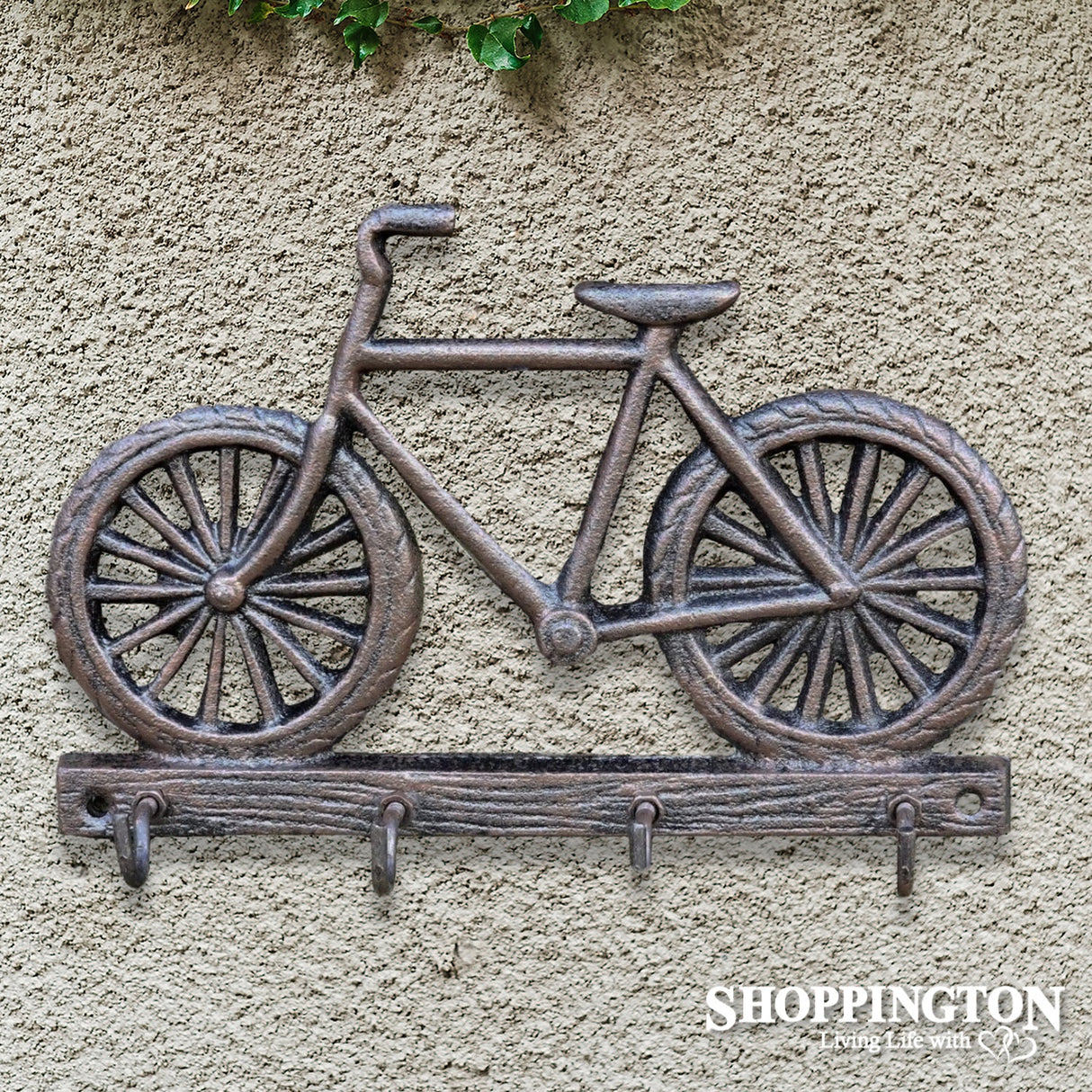 Cast Iron Bicycle Key Hook