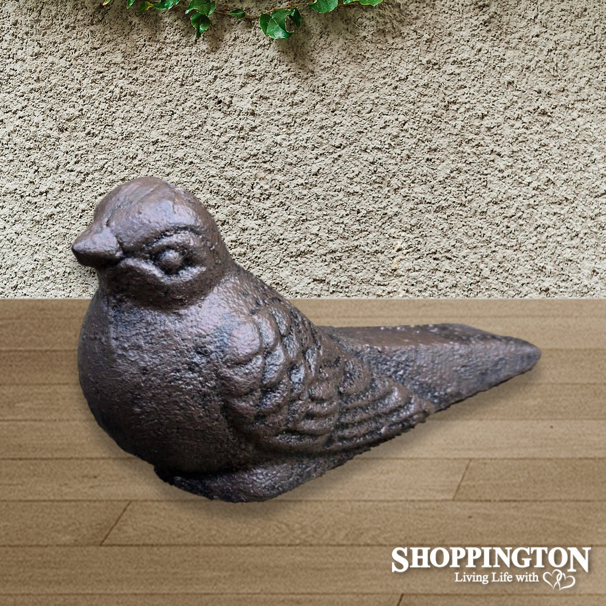 Cast Iron Bird Tail Door Wedge
