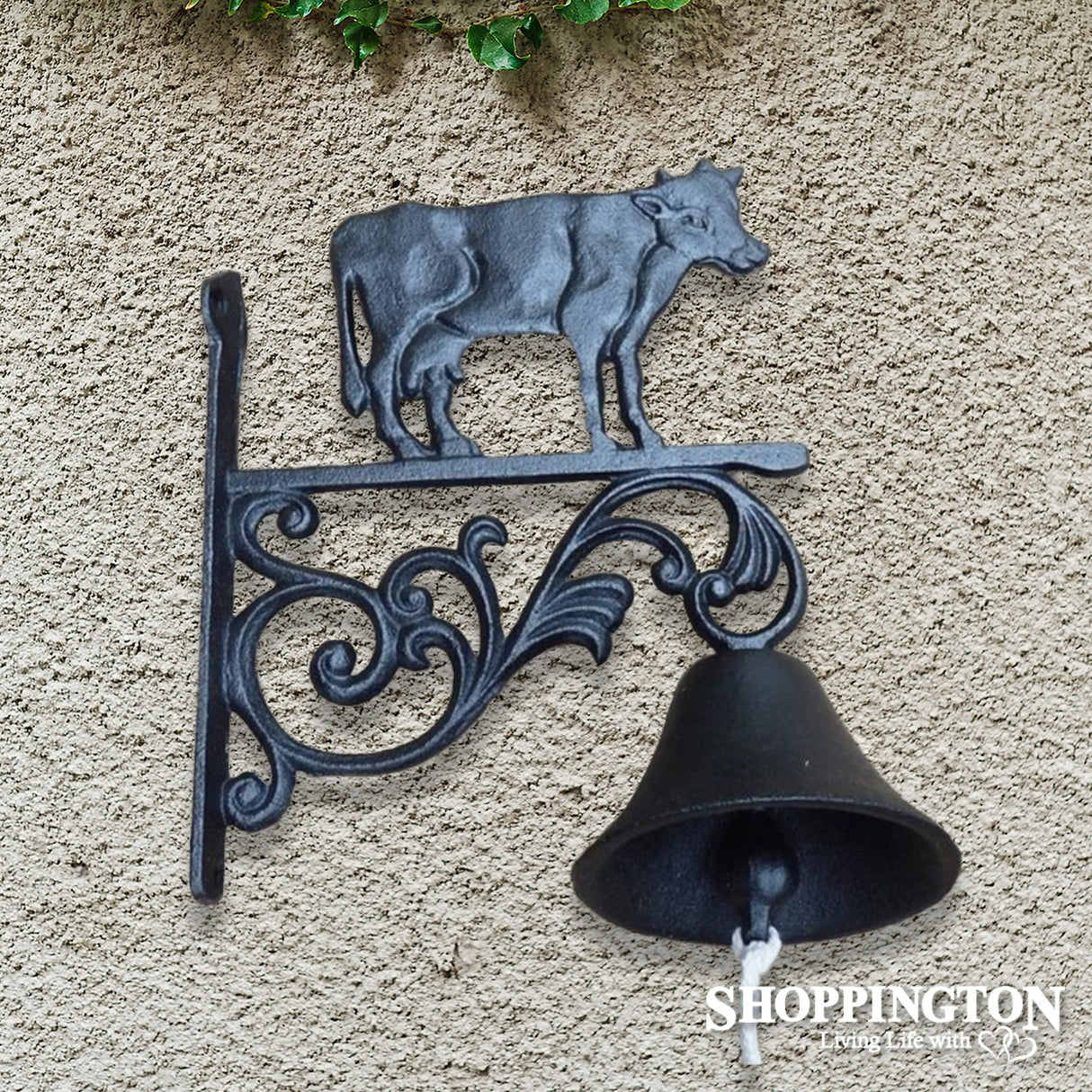 Cast Iron Cow Door Bell