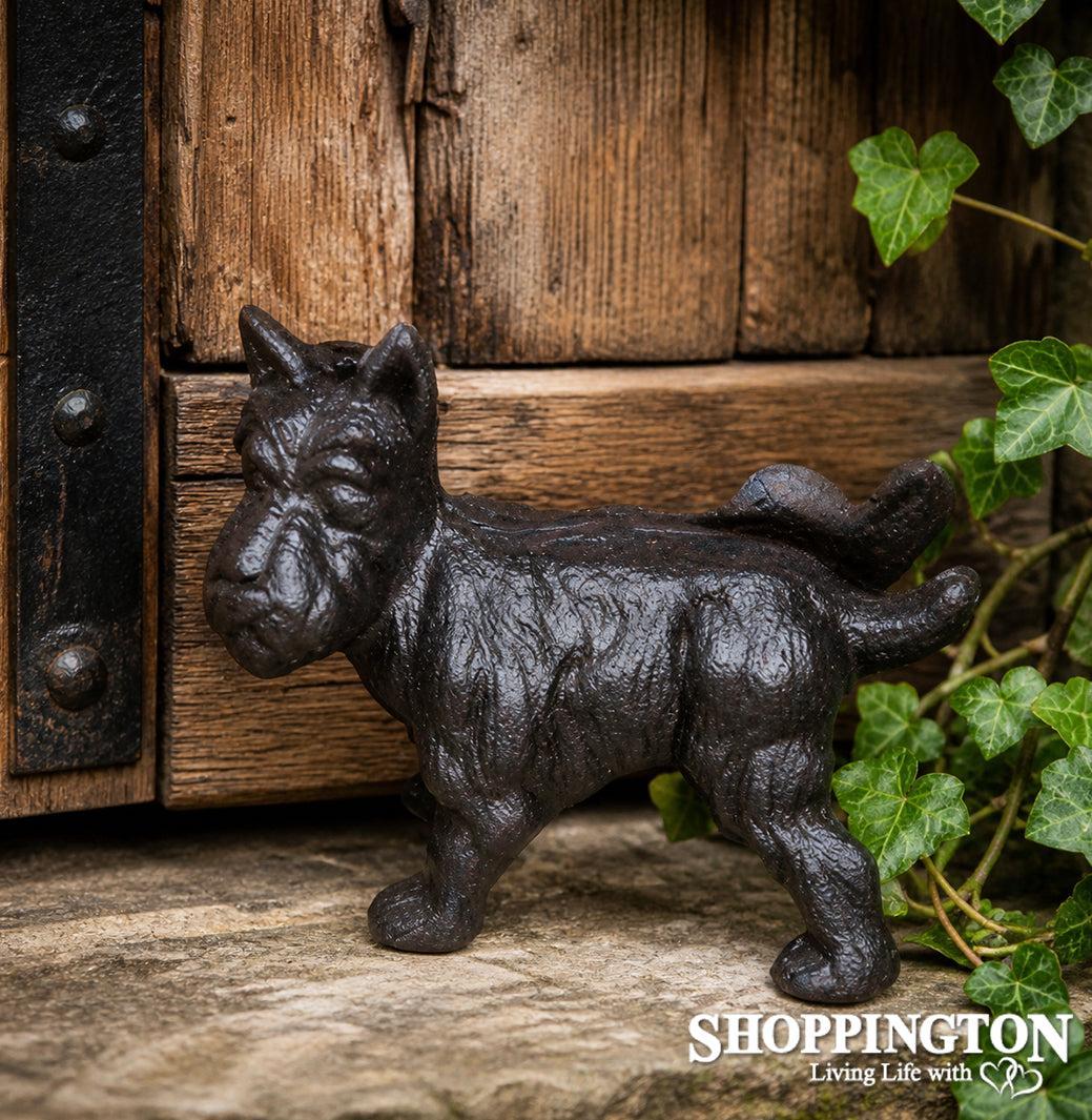 Cast Iron Dog Door Stop