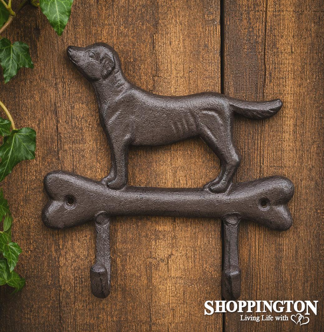 Cast Iron - Dog on Bone Hook