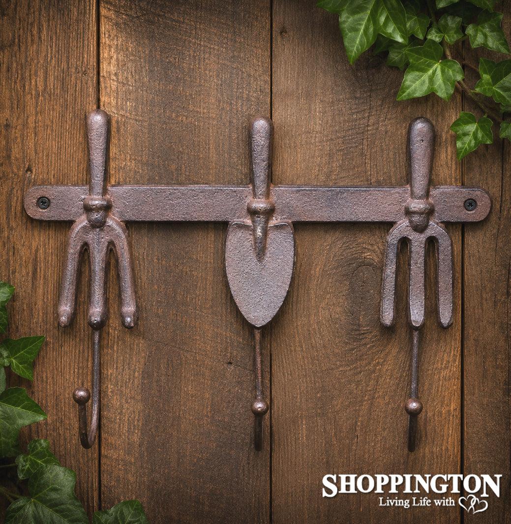 Cast Iron Garden Tools Hooks