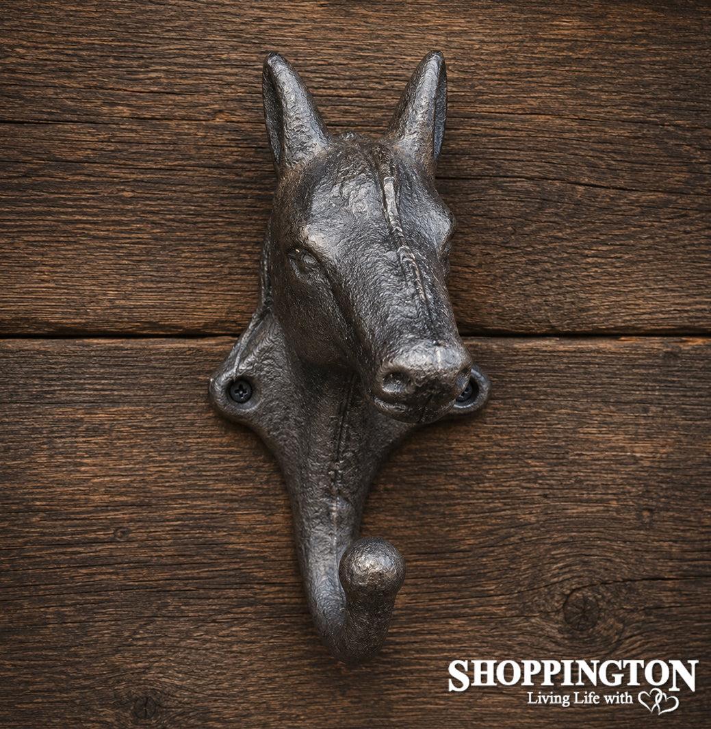 Cast Iron Horse Head Single Hook