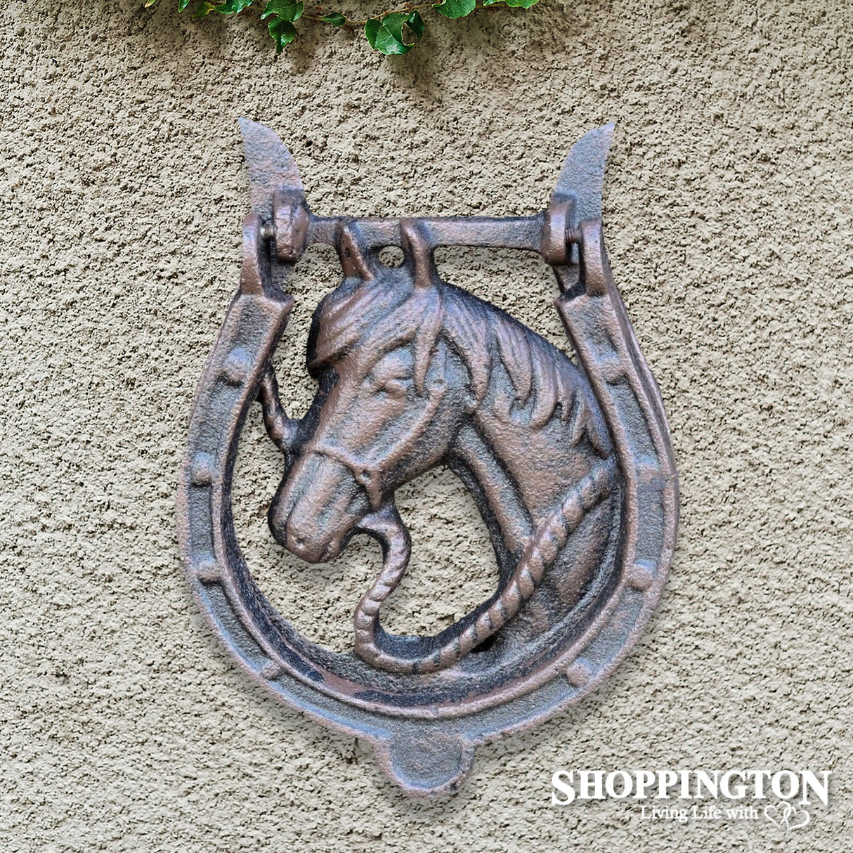 Cast Iron Horse Shoe Door Knocker