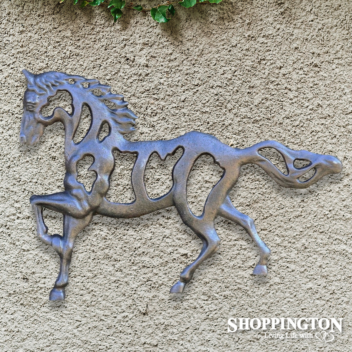 Cast Iron Horse Wall Art