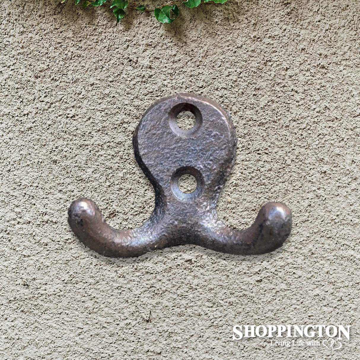Cast Iron Mini Double Hook
