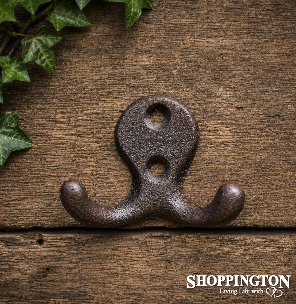 Cast Iron Mini Double Hook