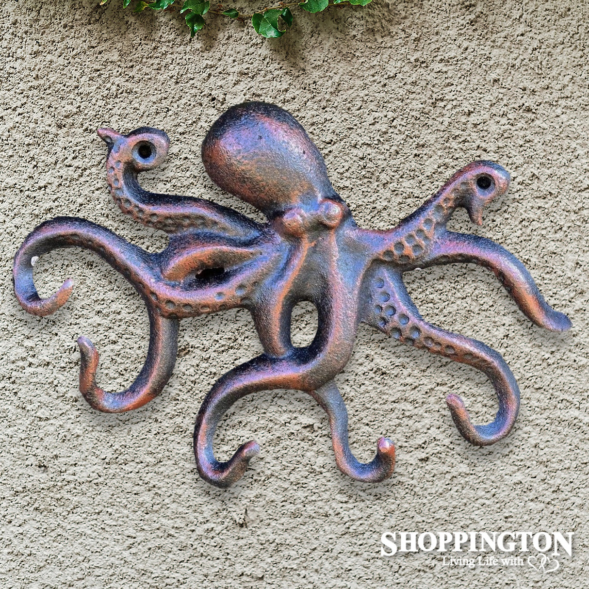 Cast Iron Octopus Hook