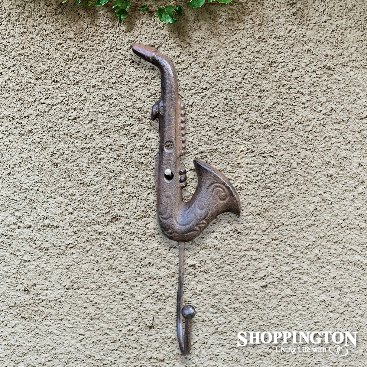 Cast Iron Saxophone Hook