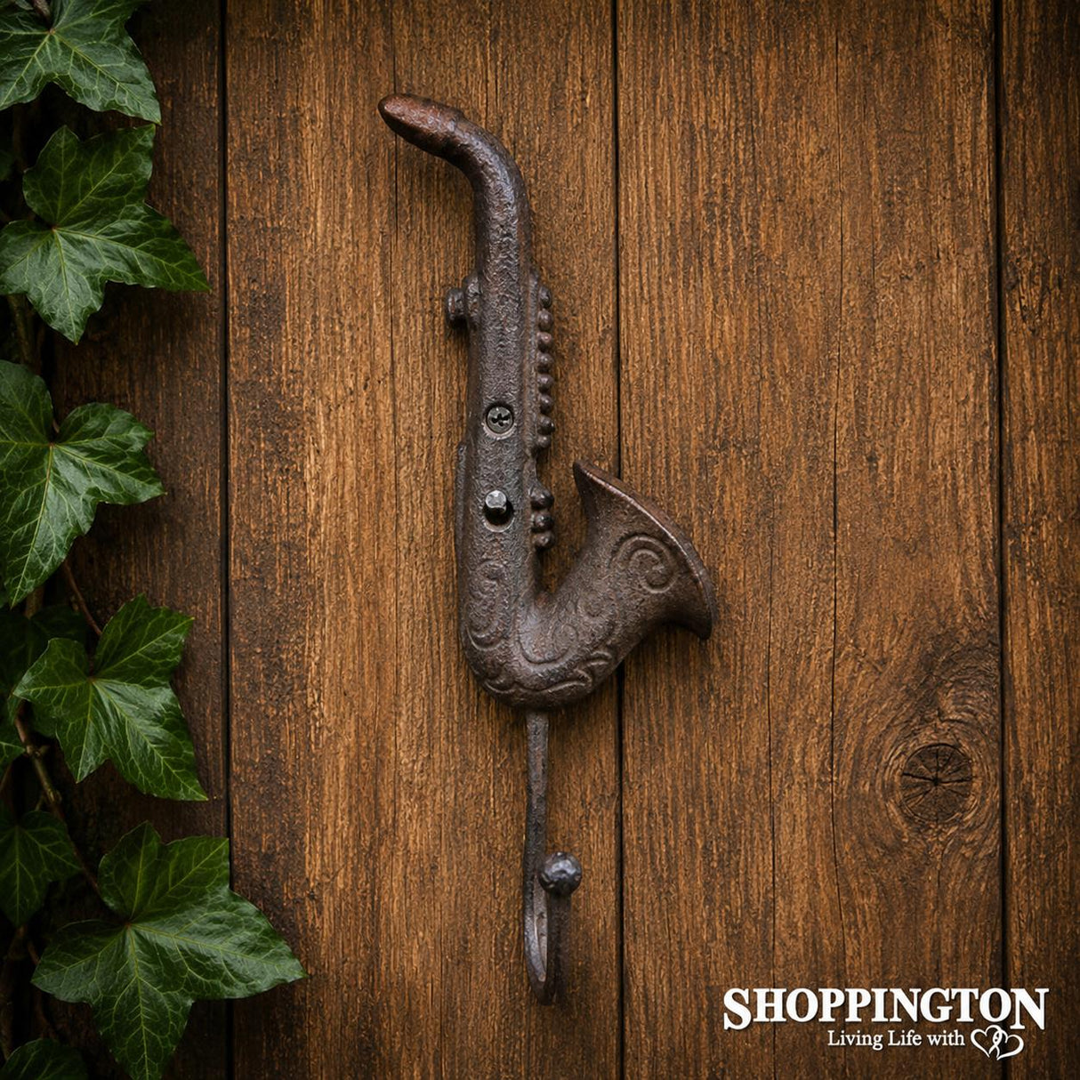 Cast Iron Saxophone Hook