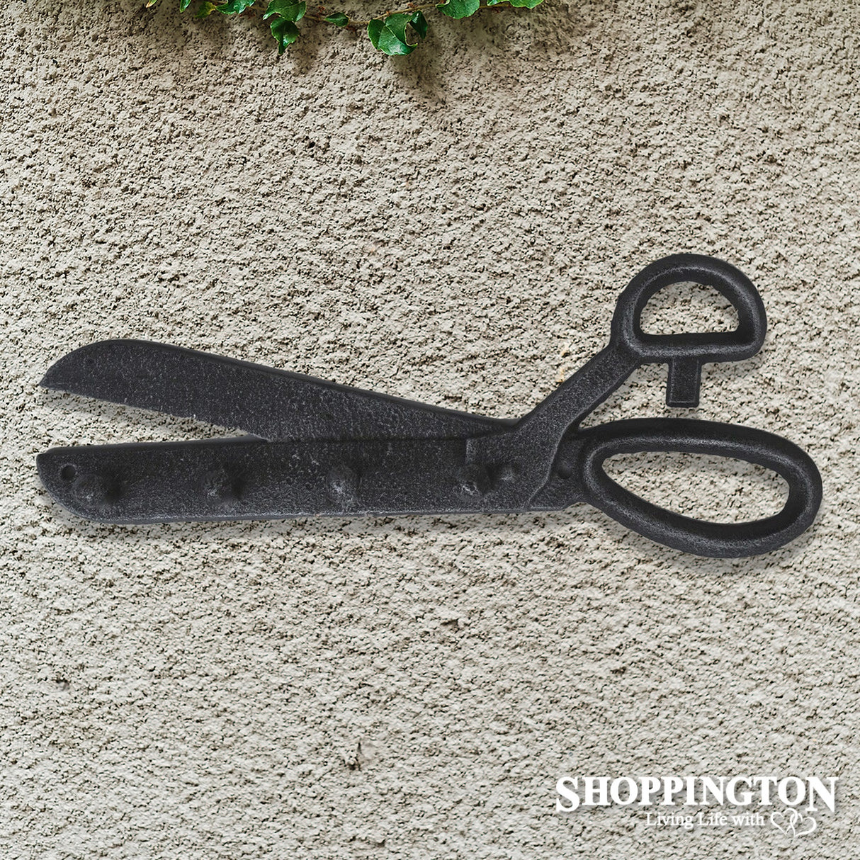 Cast Iron Scissors Key Hook