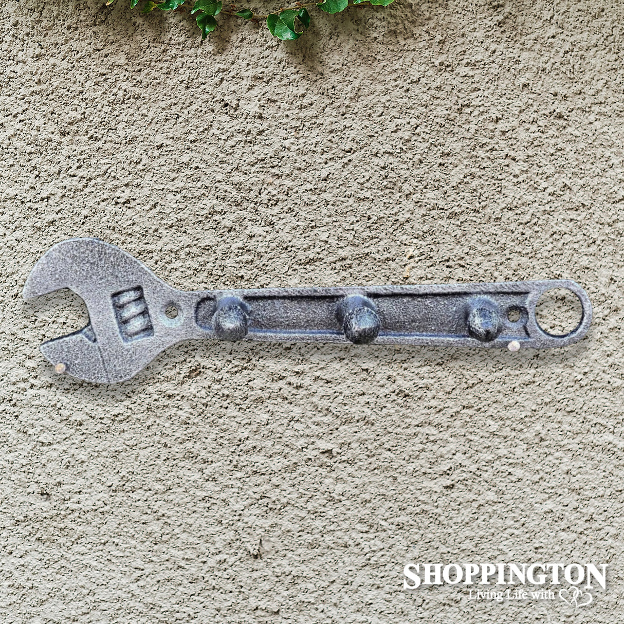 Cast Iron Spanner Key Hook