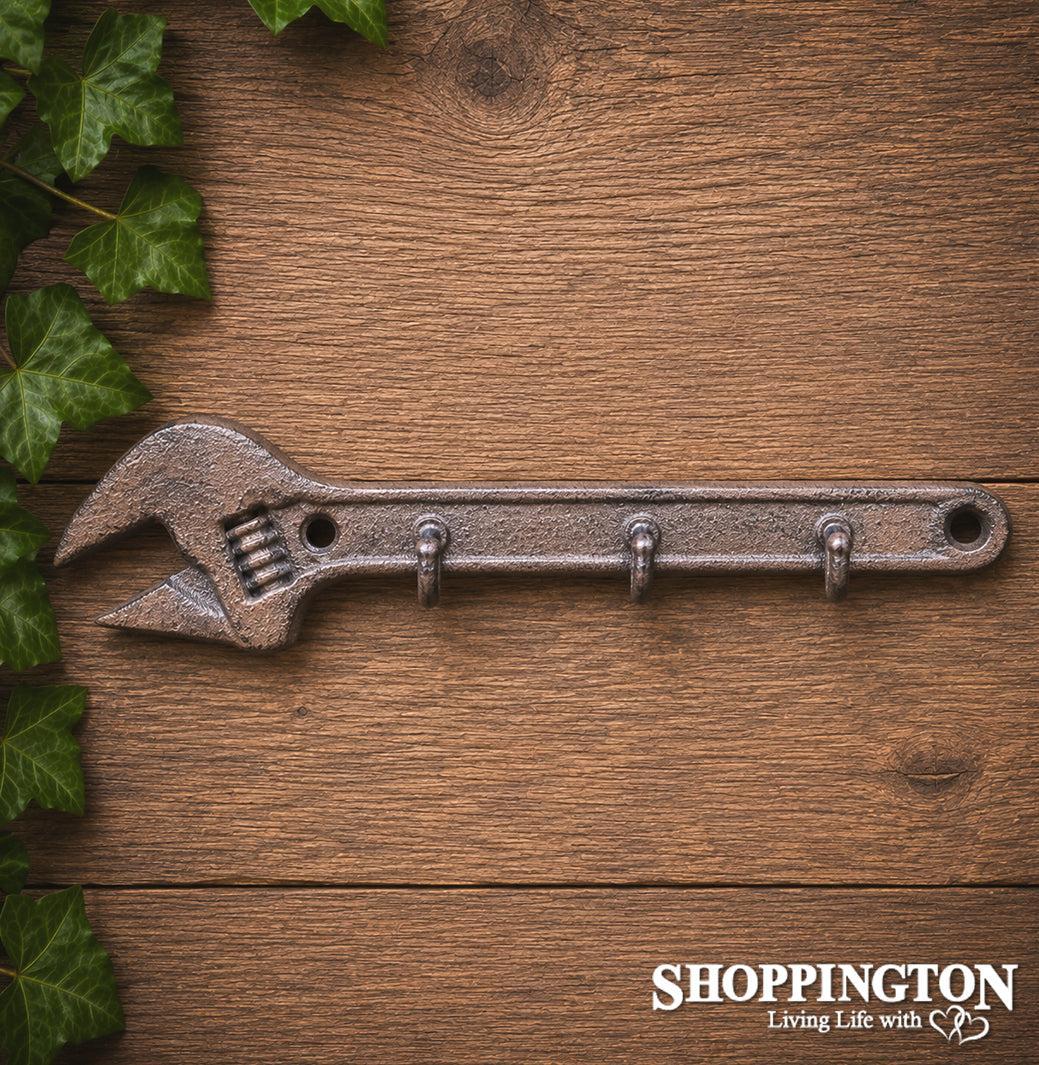 Cast Iron Spanner Key Hook