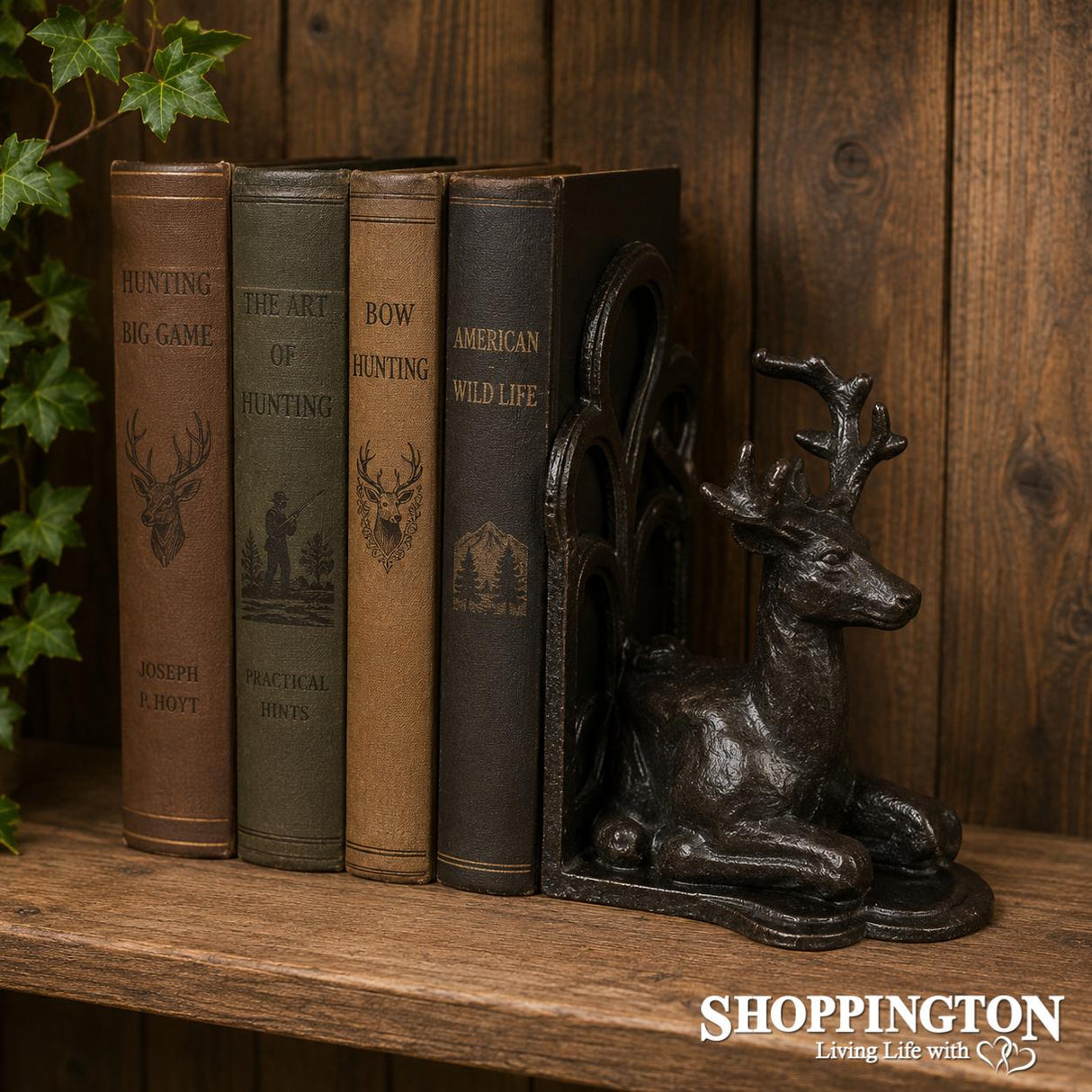 Cast Iron Stag Doorstop/Bookend