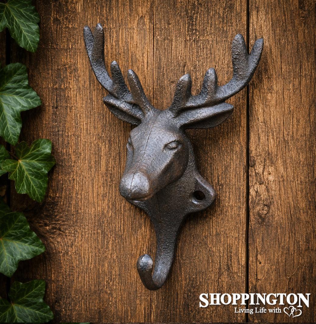 Cast Iron Stag Hanger Hook
