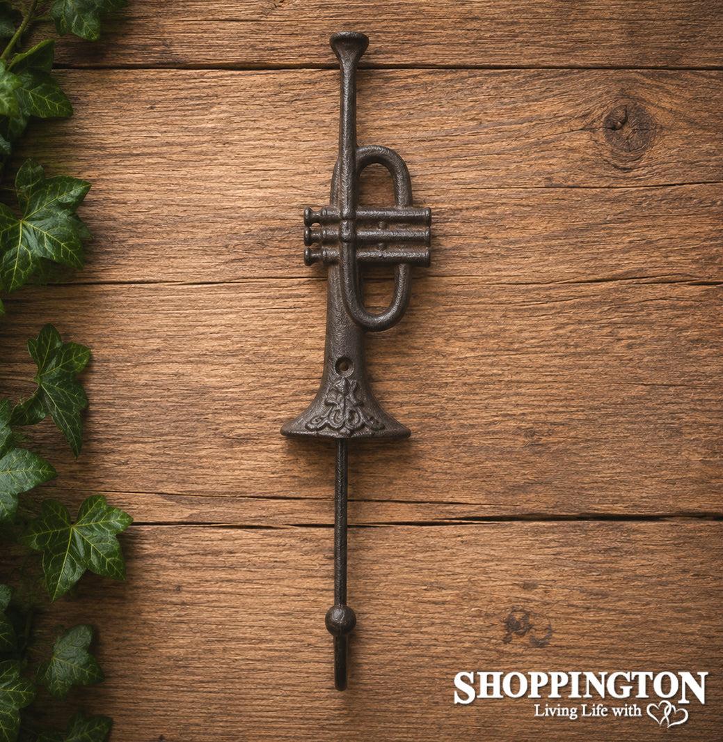 Cast Iron Trumpet Hook