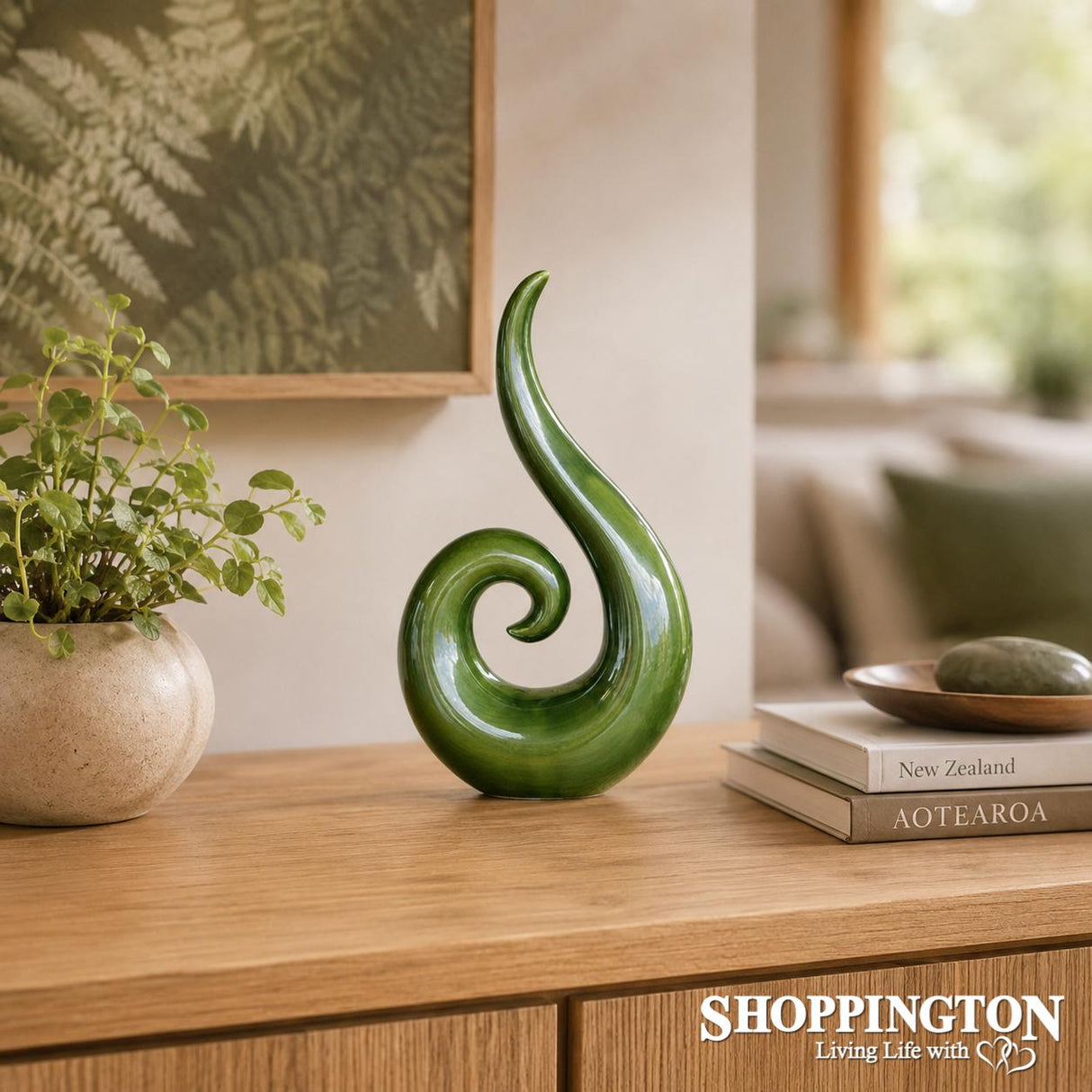 Ceramic Koru 31cm