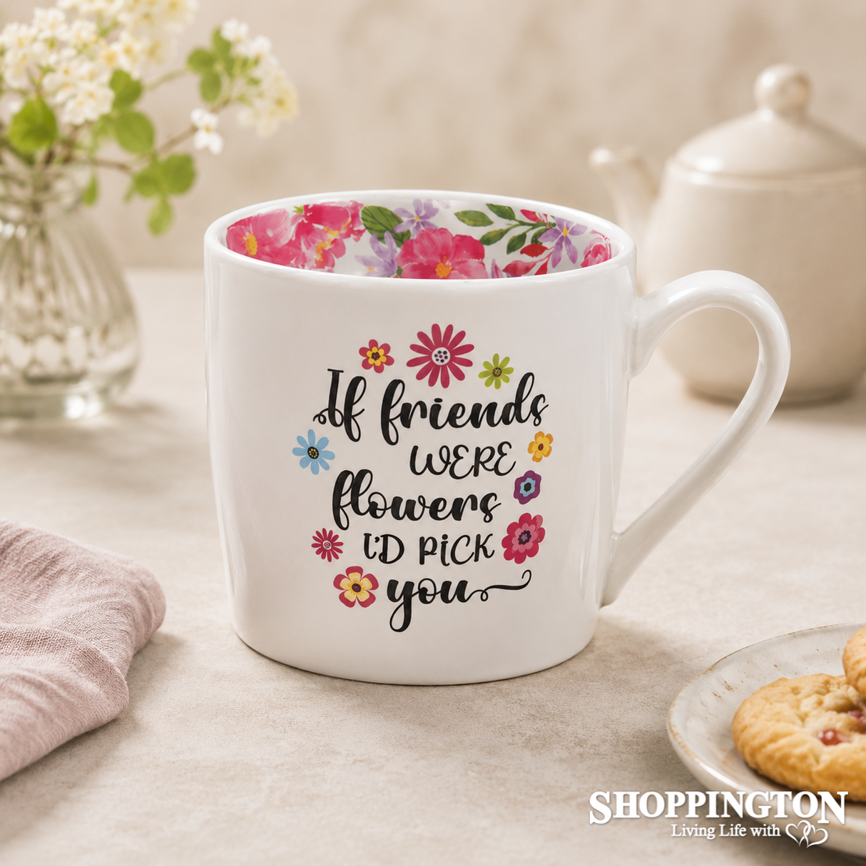 Mug -If Friends Were Flowers Inside Out Mug