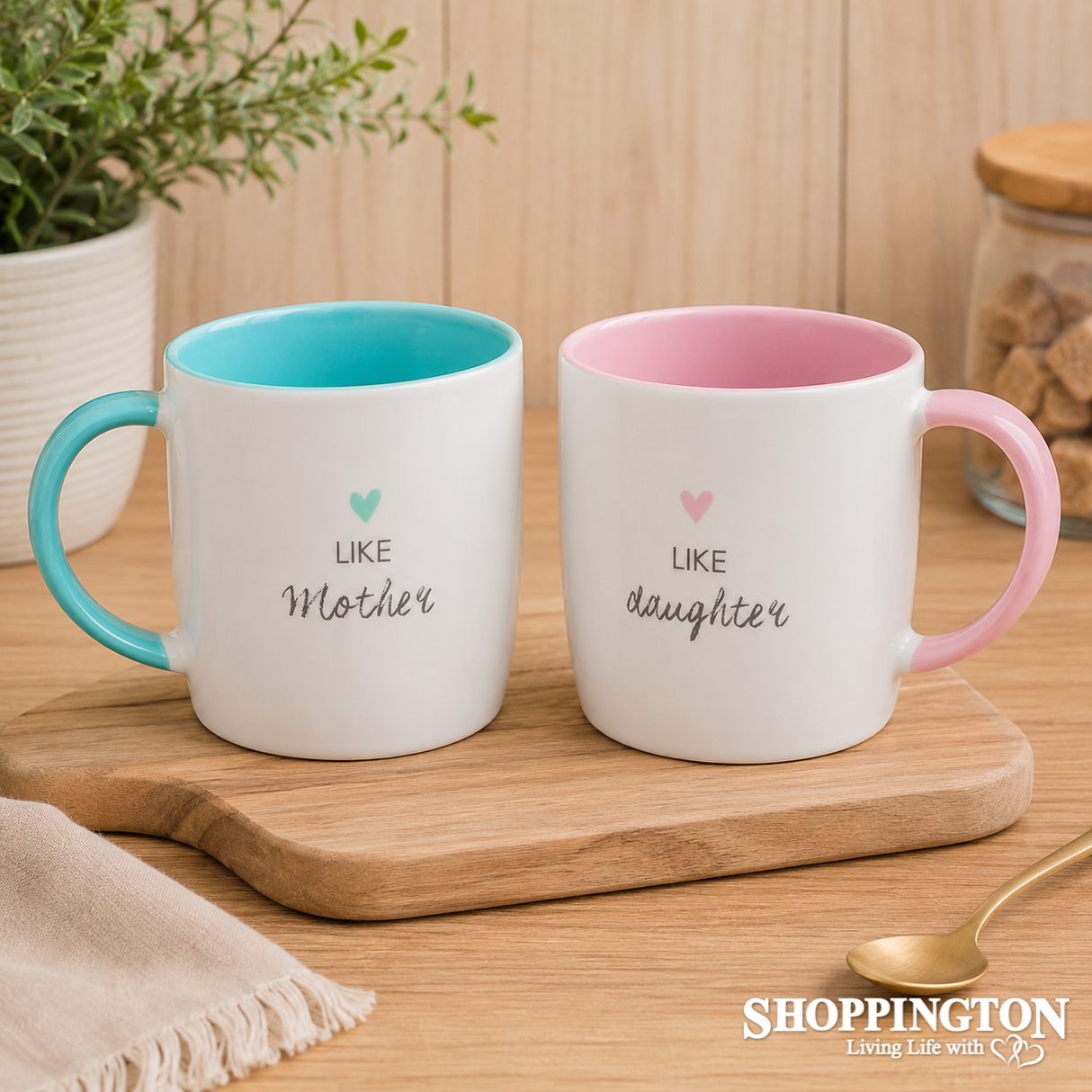 Like Mother Like Daughter Double Mug Set