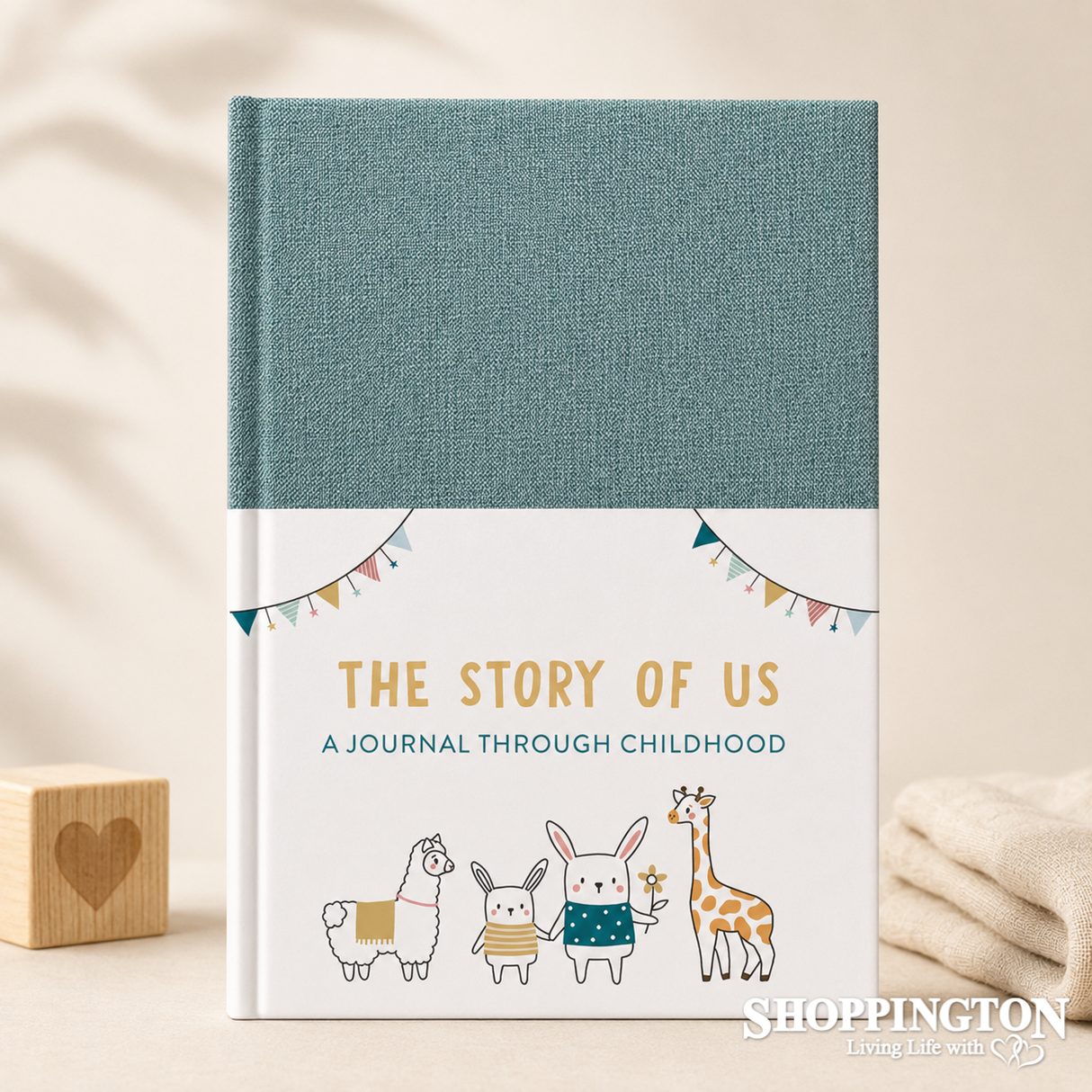 The Story Of Us Fabric Journal Book (the first 18 years together)