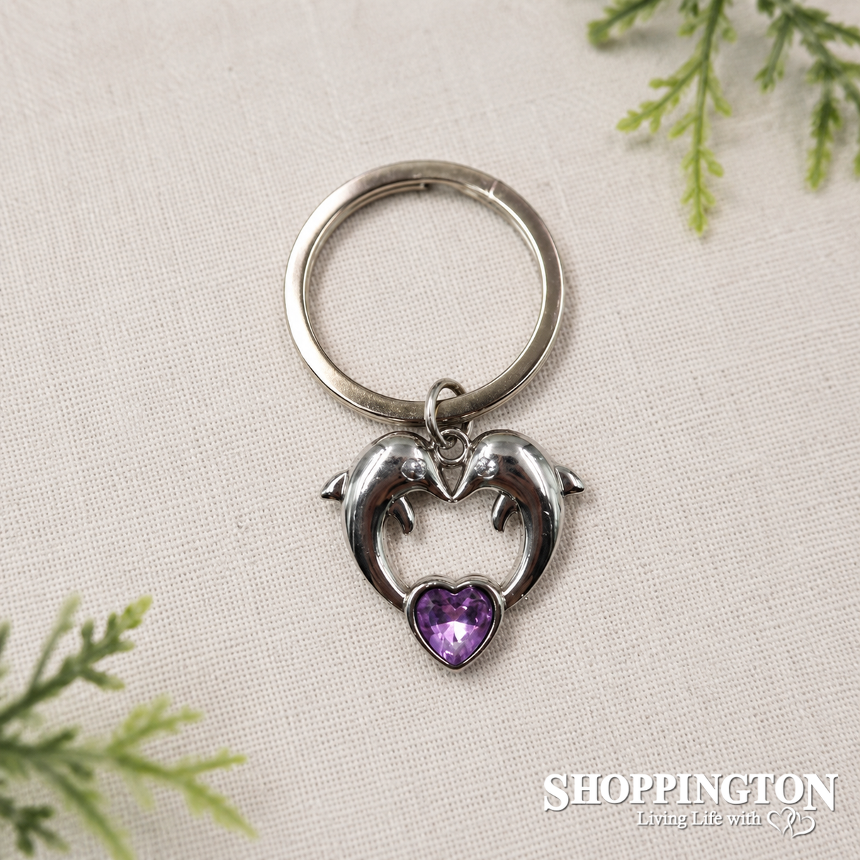 Dolphin Keyring - Alexandrite