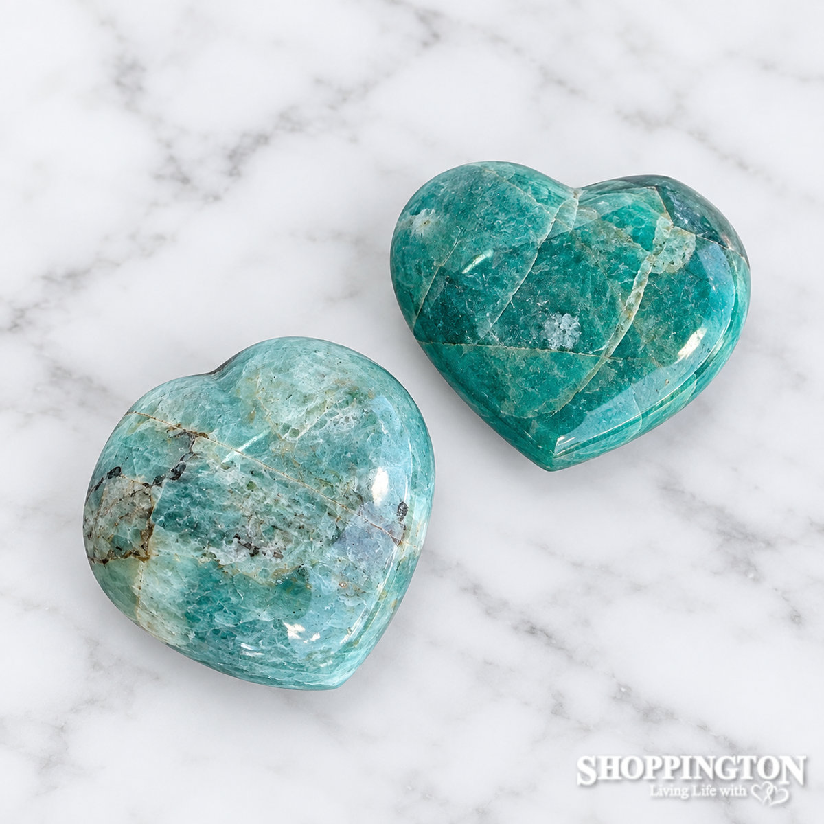 Heart - Amazonite 5cm