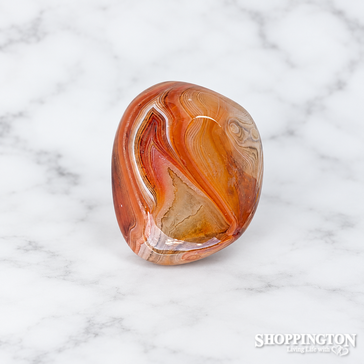 Palm Stone -Sardonyx #3
