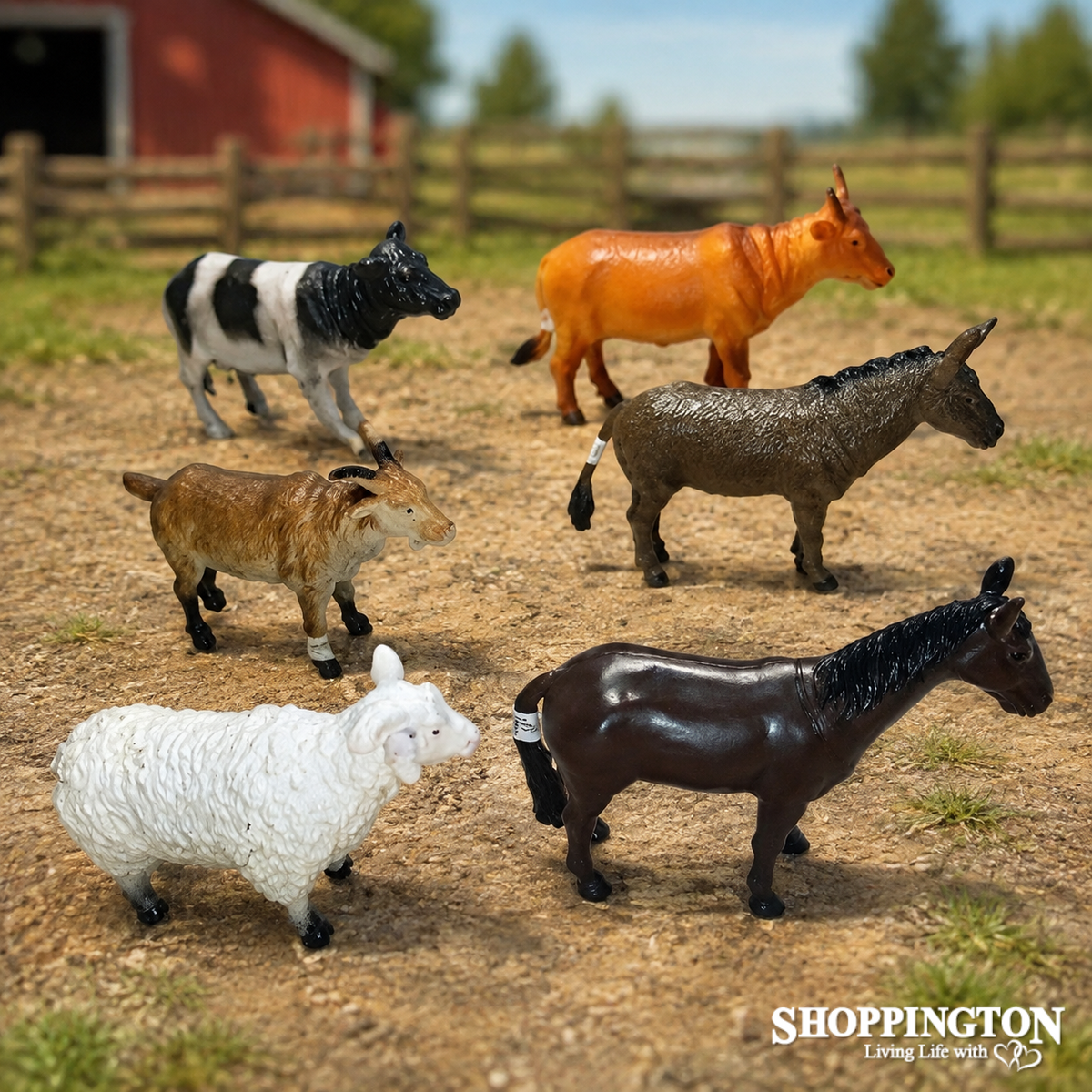 Plastic Farm Animals - Large