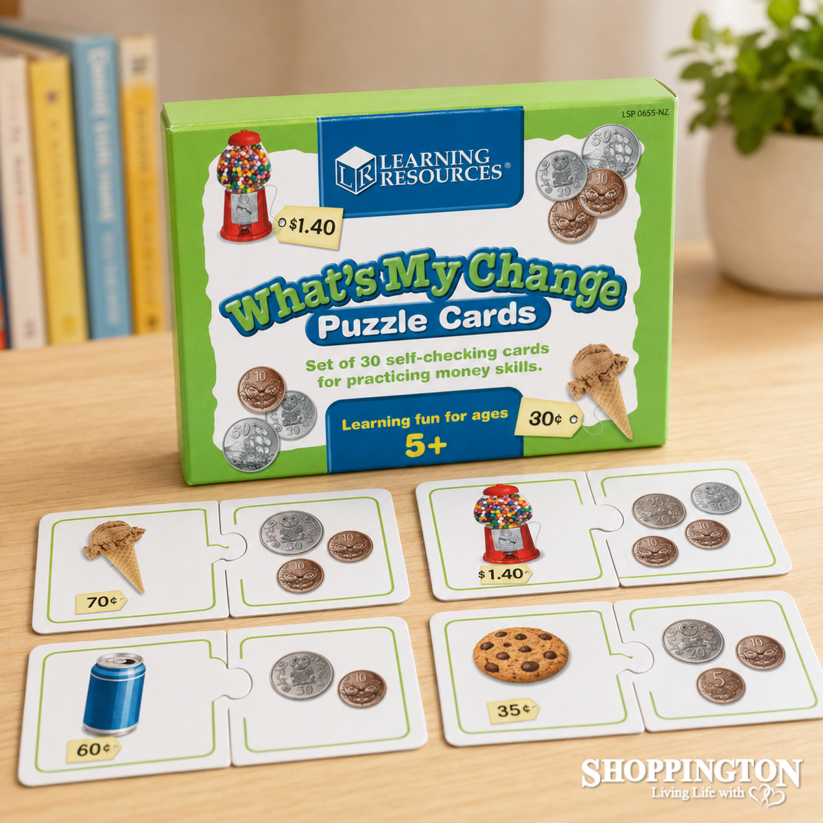 What's my change - Puzzle Cards