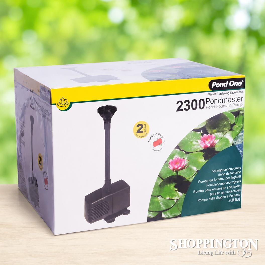 zwf Pond One Submersible Pump MK II 2300PH 2200/hr 2.2m