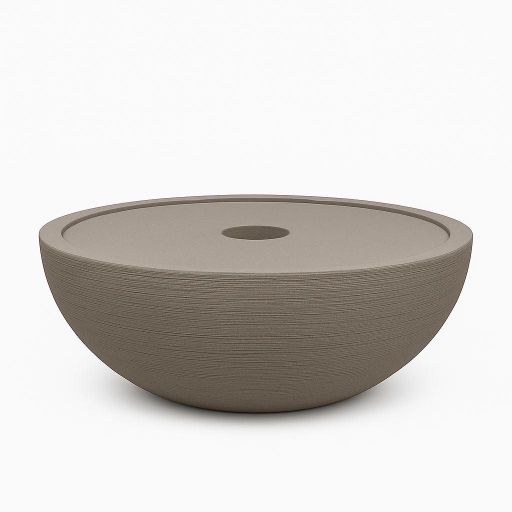 Round Concrete Trough 80cm